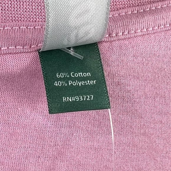 Ouray Essential Short Sleeve Scoop Neck Tee Womens M Palm Beach Pink Nectar NEW - Picture 6 of 6